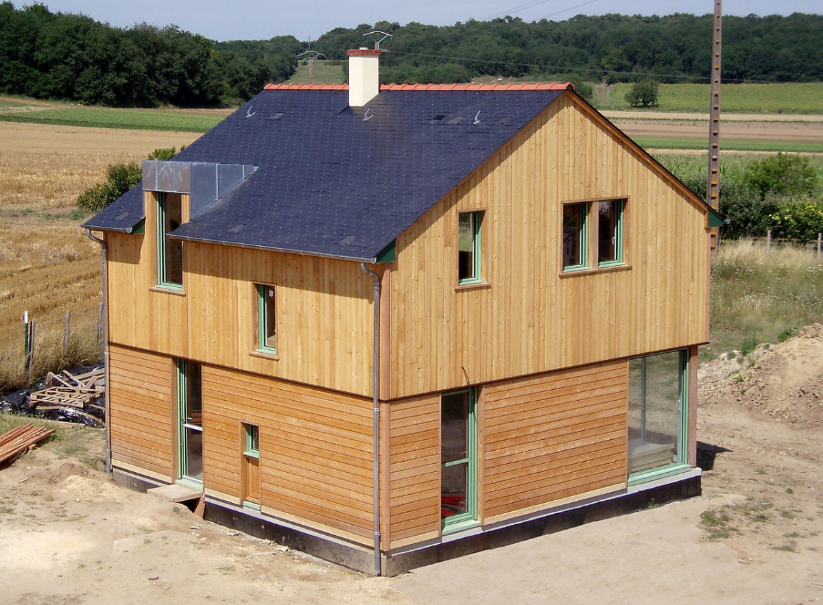 Maison construction bois
